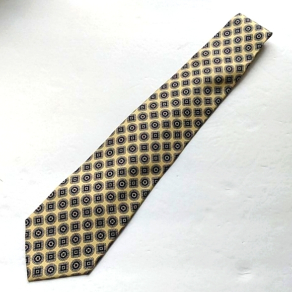 STAFFORD 100% SILK NECK TIE SIZE OS - Picture 5 of 9